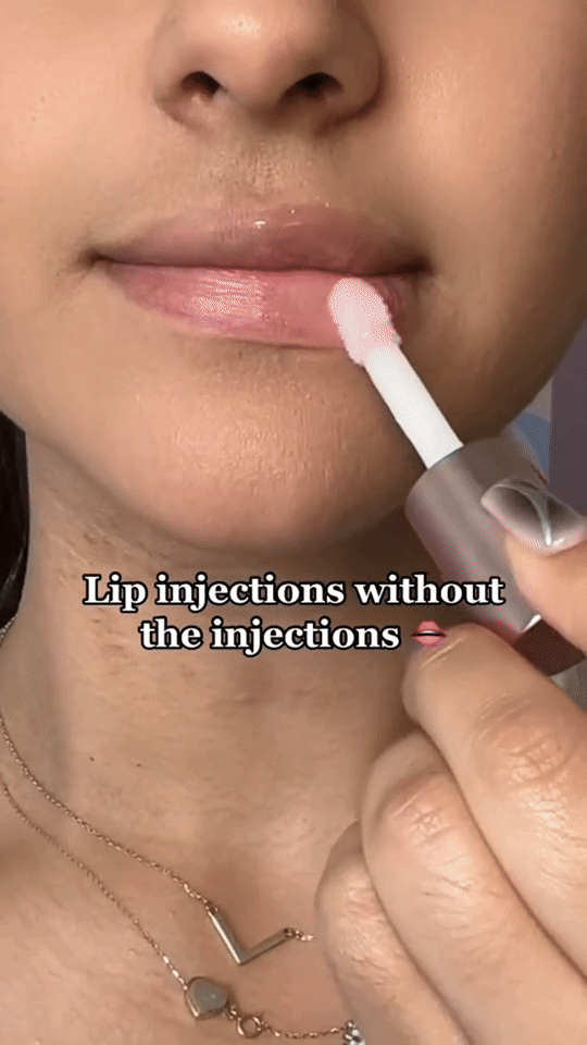 Luva Moisturizing Lip Gloss Pink Lip Plumper Balm