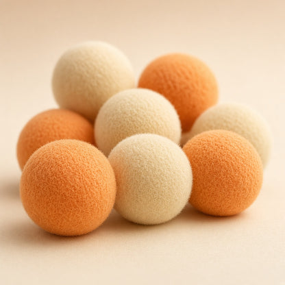 Soft foam balls for indoor hallway play