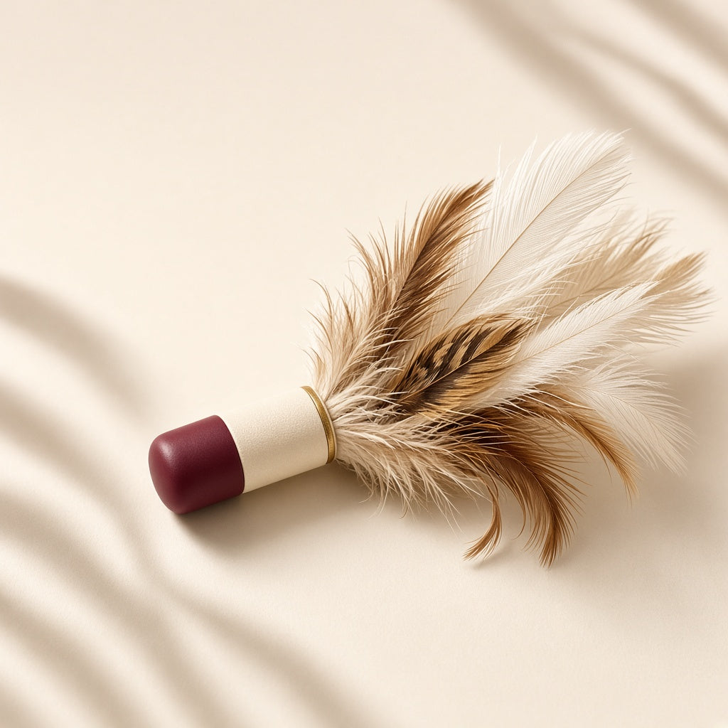 Feather teaser attachment