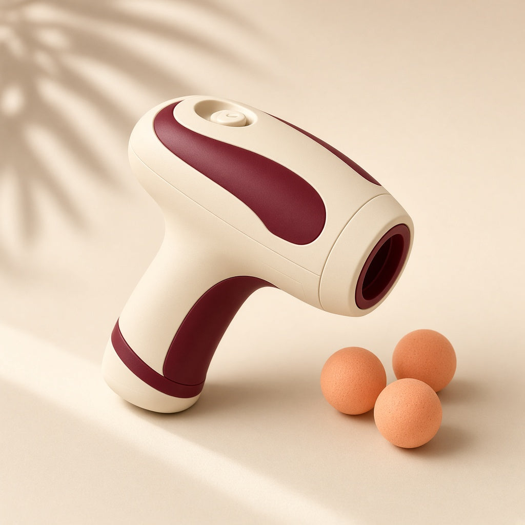 Cat Toy Blaster — handheld indoor launcher